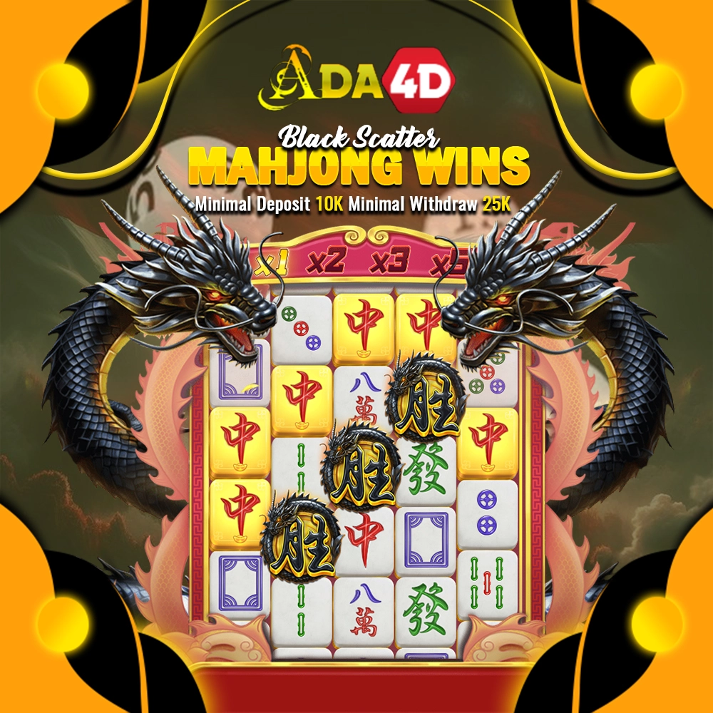 Mahjong Wins 3 Black Scatter Ada4d x Pragmatic Play Best Slot Gacor Hari Ini